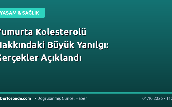Yumurta Kolesterolü Hakkındaki Büyük Yanılgı: Gerçekler Açıklandı